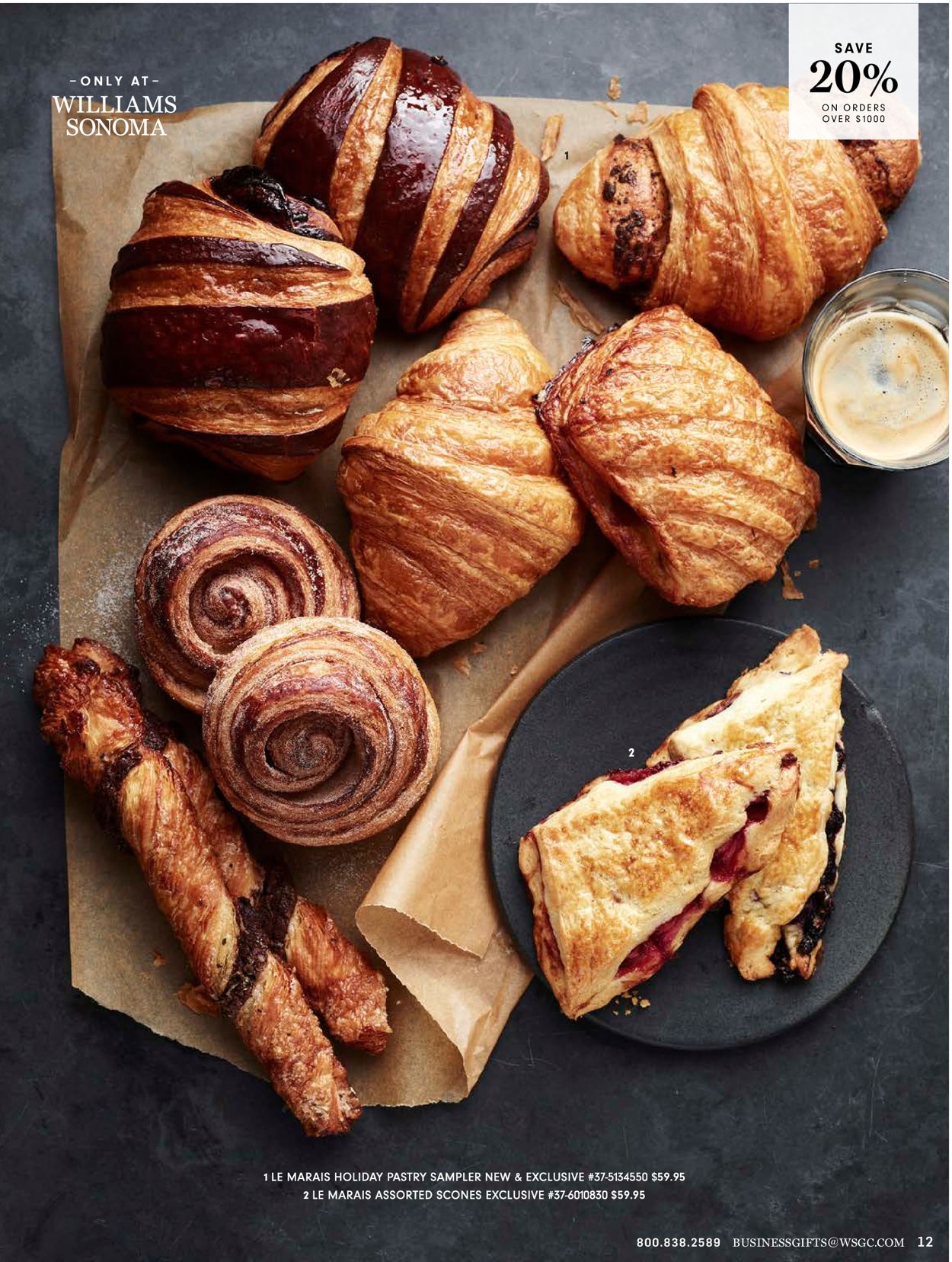 Catalogue Williams-Sonoma - Holiday Ad 2019 from 11/12/2019