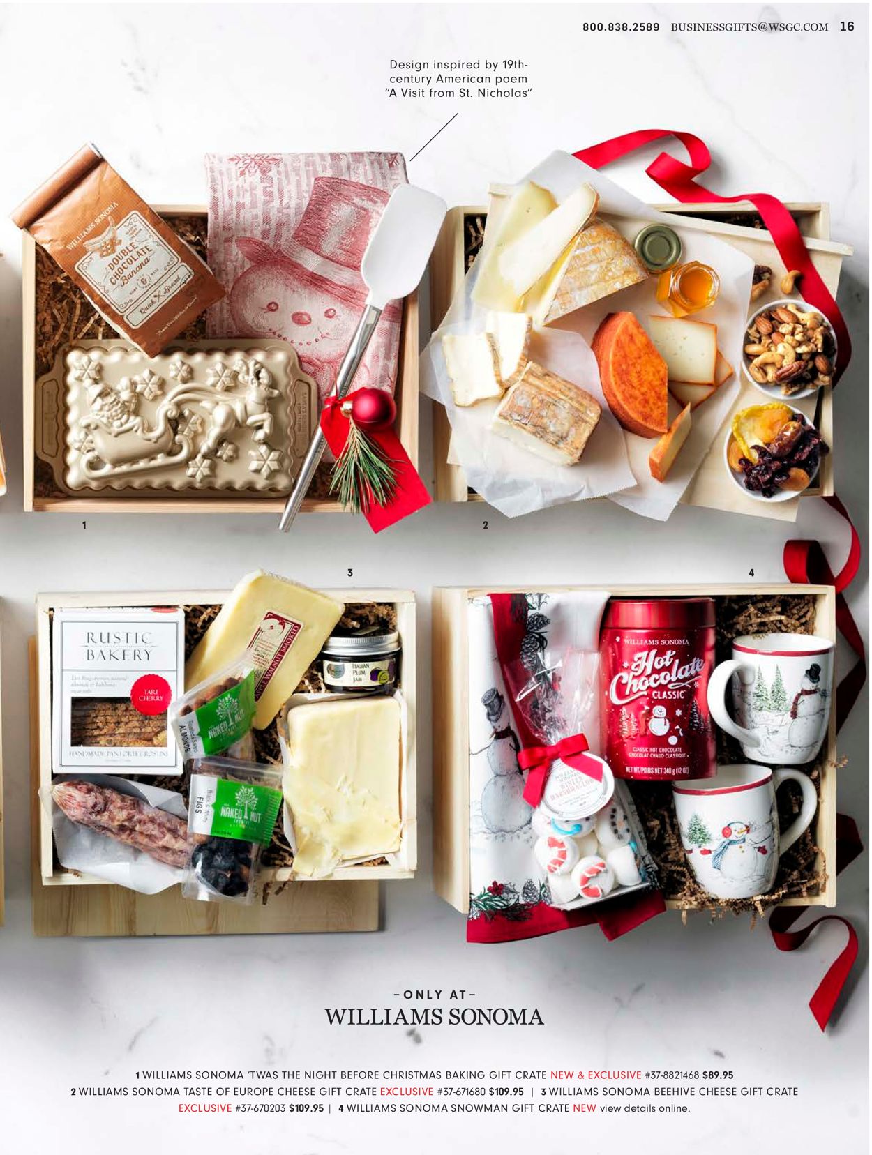 Catalogue Williams-Sonoma - Holiday Ad 2019 from 11/12/2019