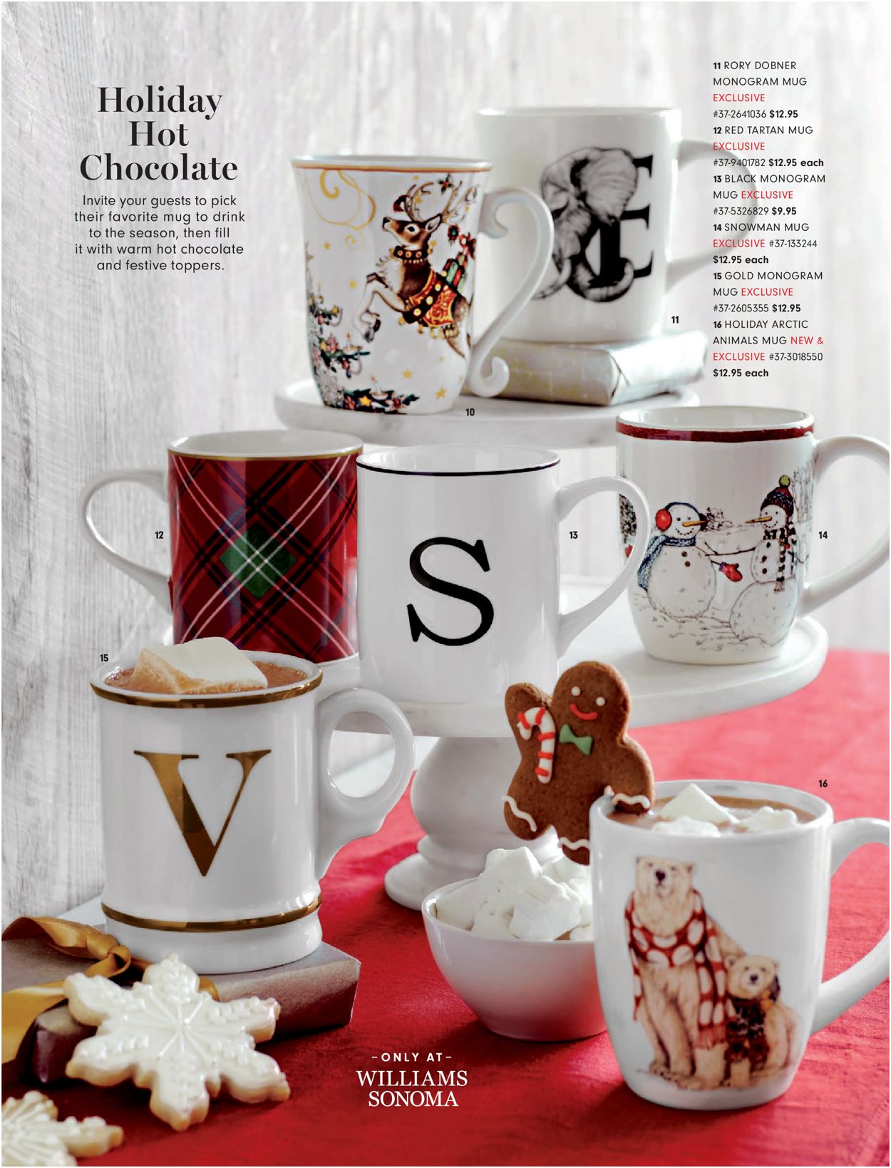 Catalogue Williams-Sonoma - Holidays Ad 2019 from 12/01/2019