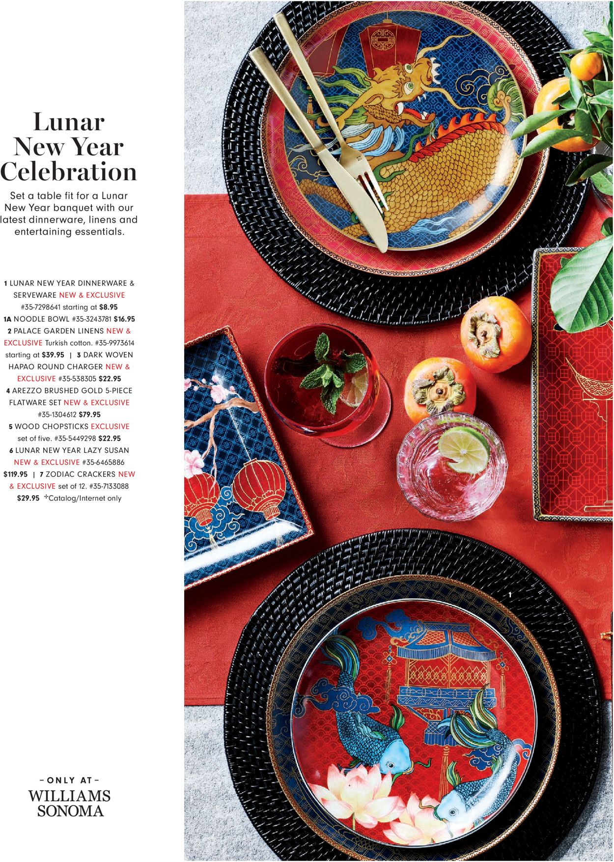 Catalogue Williams-Sonoma from 12/27/2019