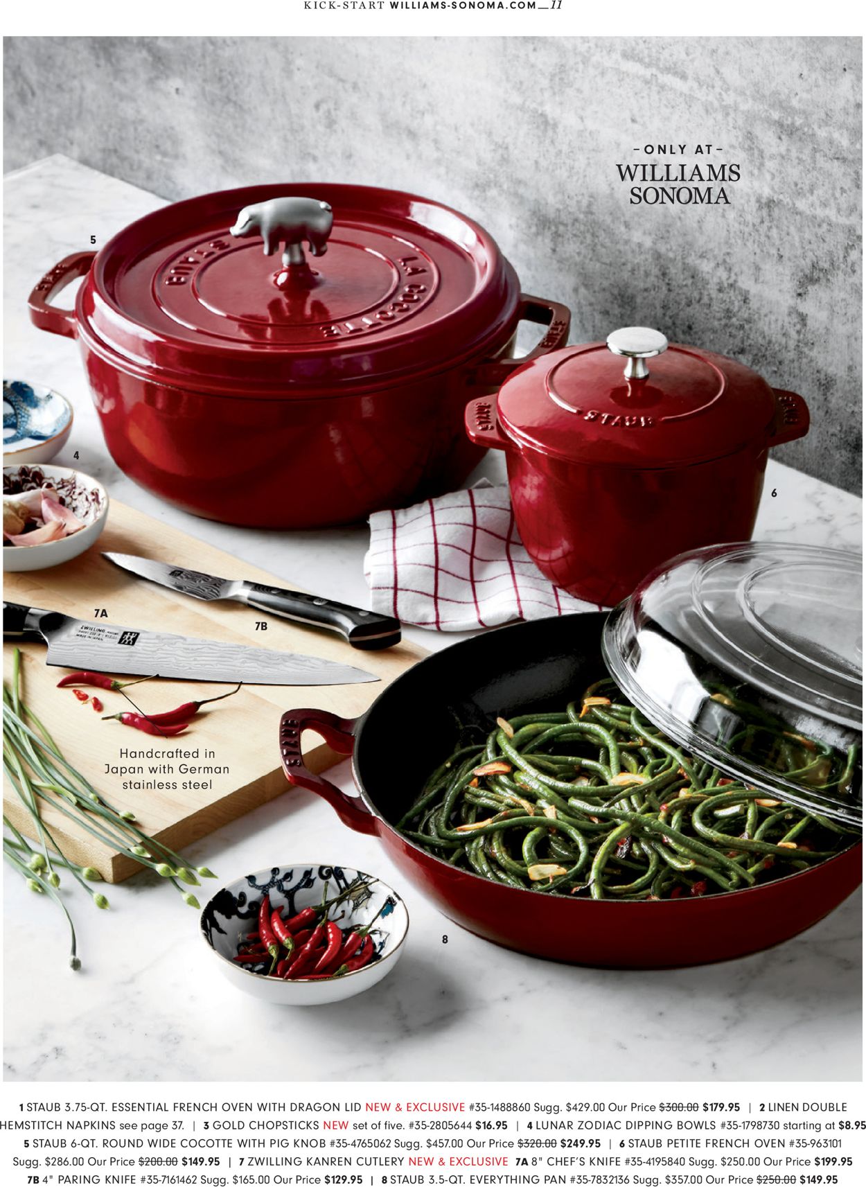 Catalogue Williams-Sonoma from 02/06/2020