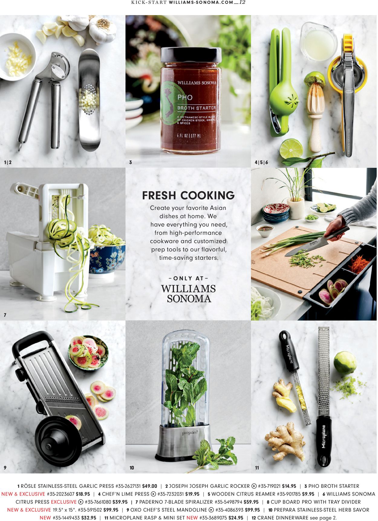 Catalogue Williams-Sonoma from 02/06/2020