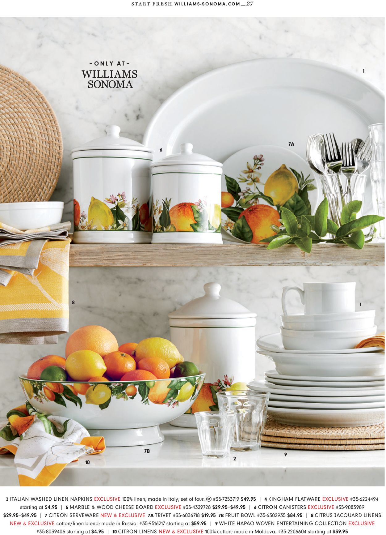 Catalogue Williams-Sonoma from 02/06/2020