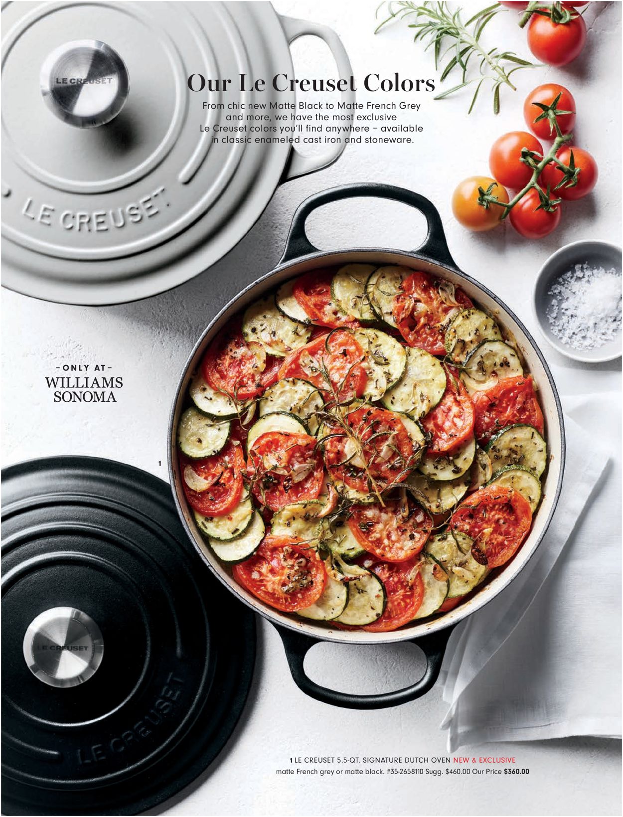 Catalogue Williams-Sonoma from 06/01/2020