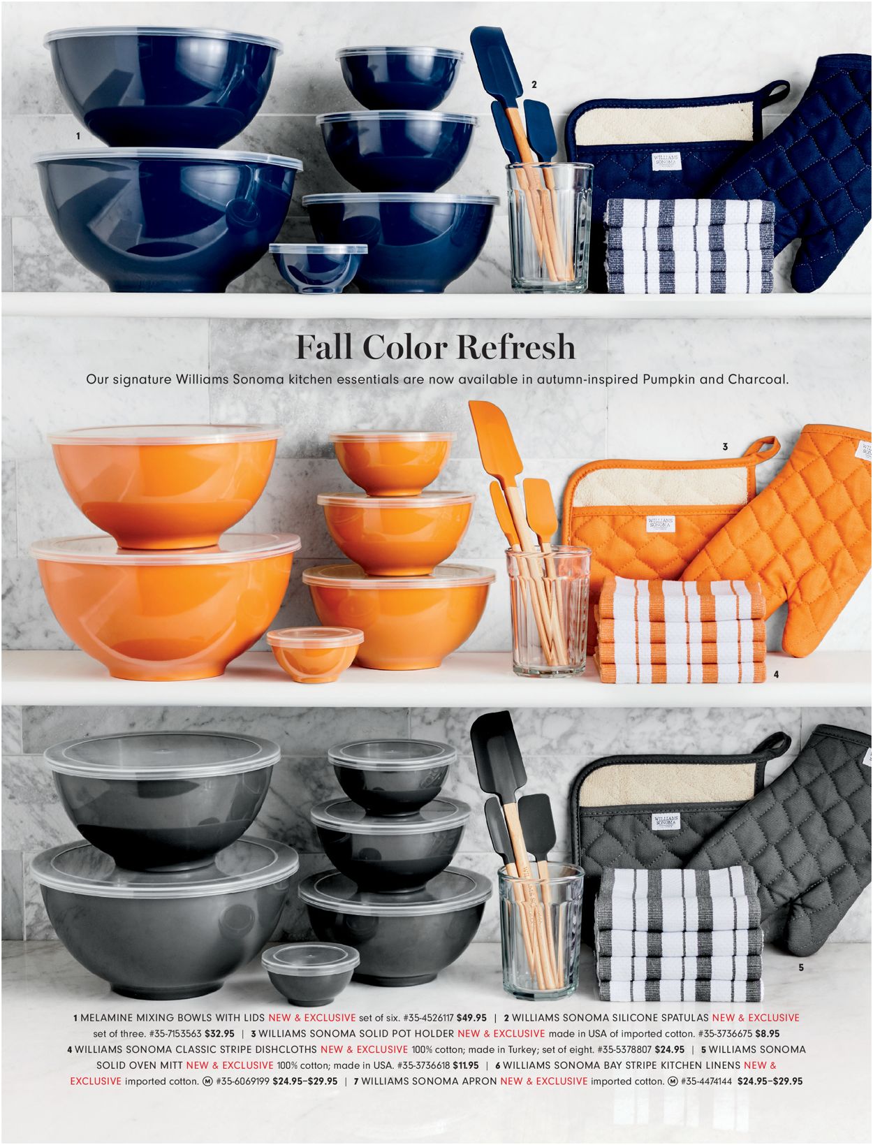 Catalogue Williams-Sonoma from 09/01/2020