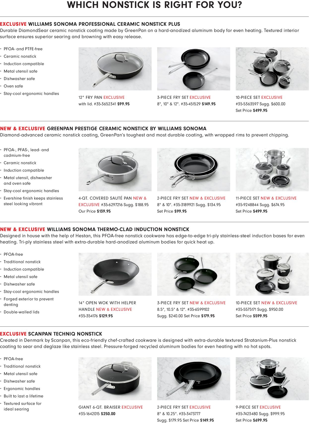 Catalogue Williams-Sonoma from 09/01/2020