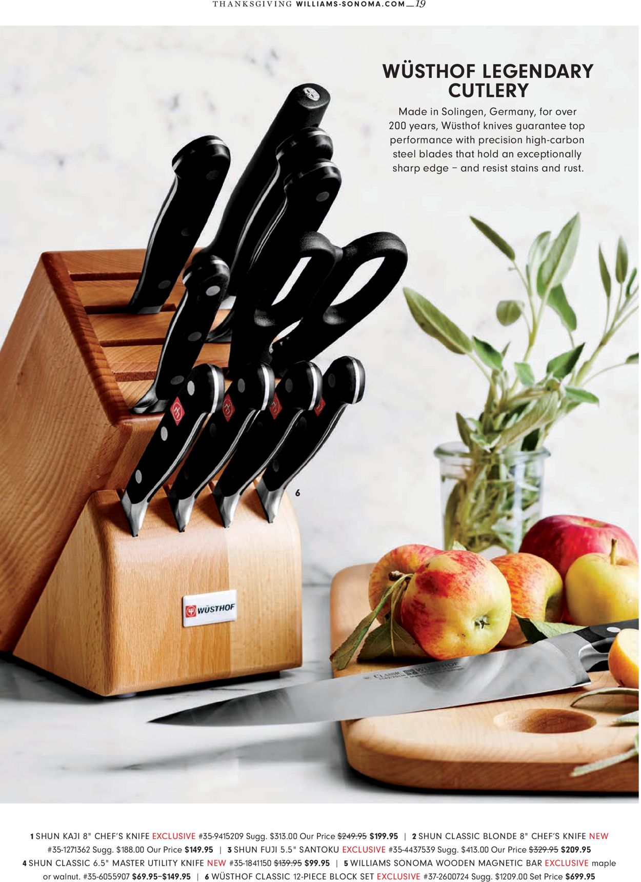 Catalogue Williams-Sonoma from 10/01/2020