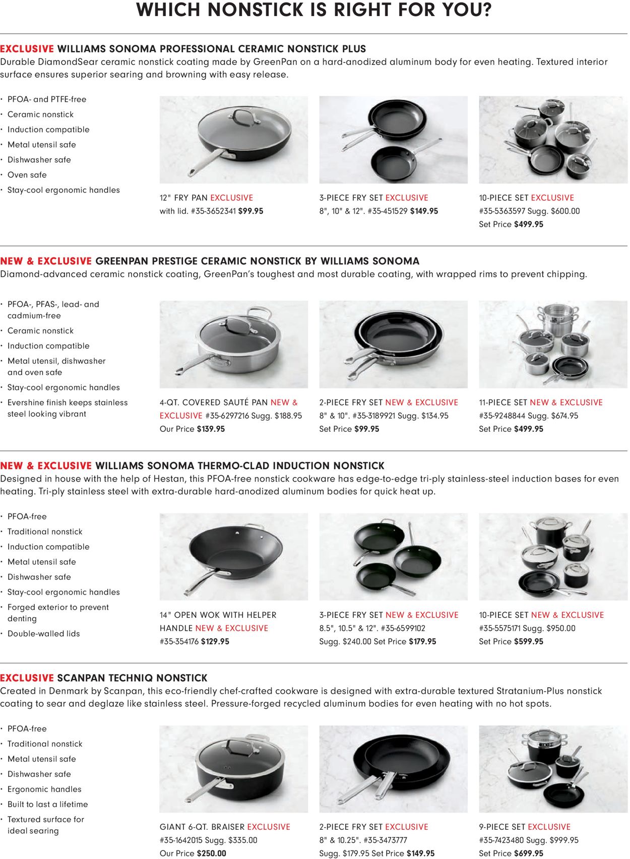 Catalogue Williams-Sonoma from 10/01/2020