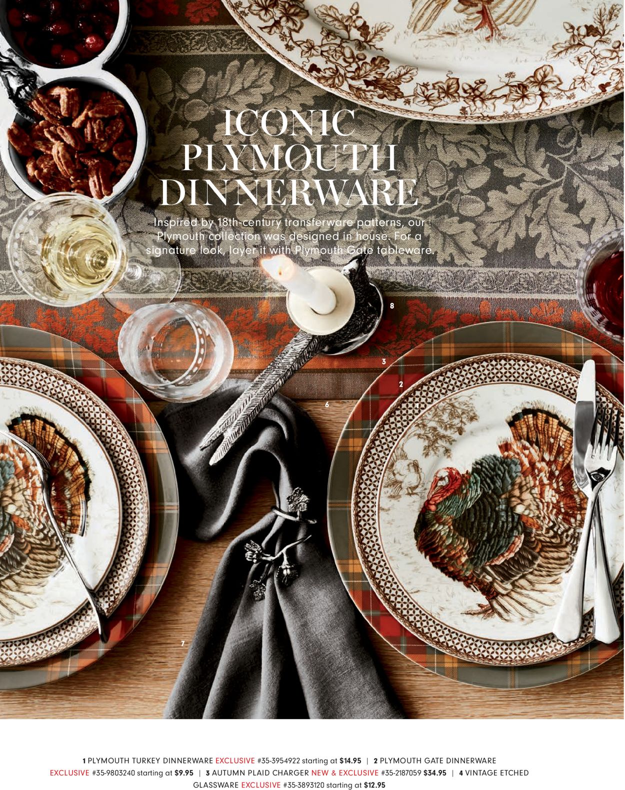 Catalogue Williams-Sonoma Thanksgiving 2020 from 11/02/2020