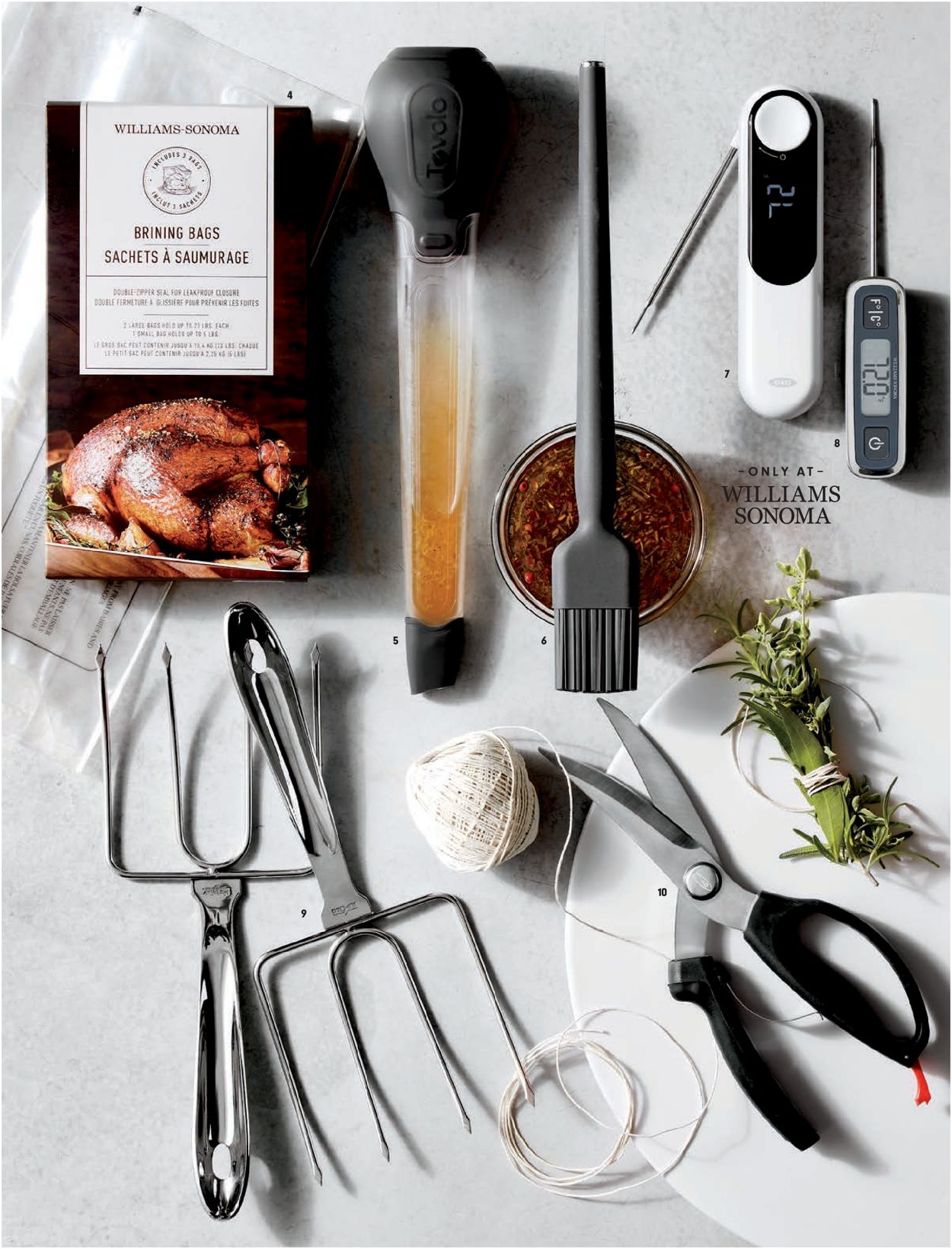 Catalogue Williams-Sonoma Thanksgiving 2020 from 11/02/2020