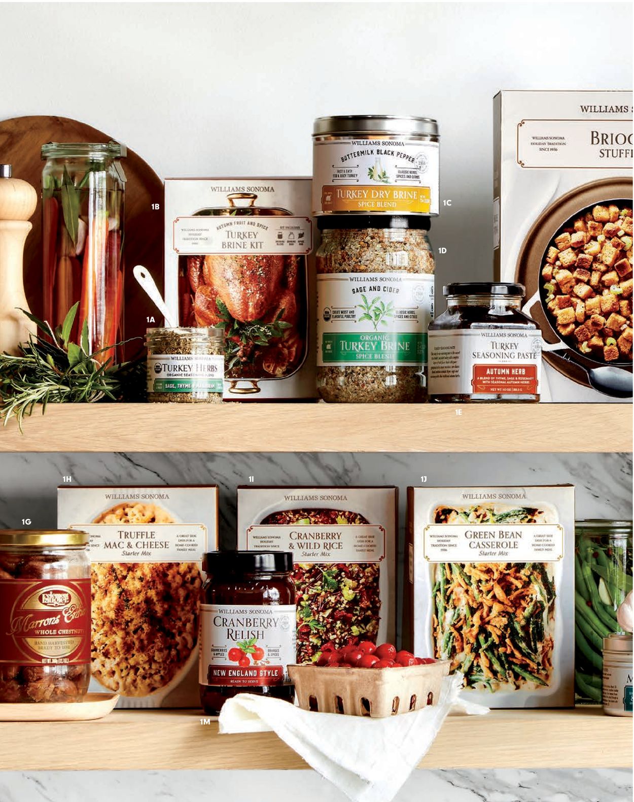 Catalogue Williams-Sonoma Thanksgiving 2020 from 11/02/2020