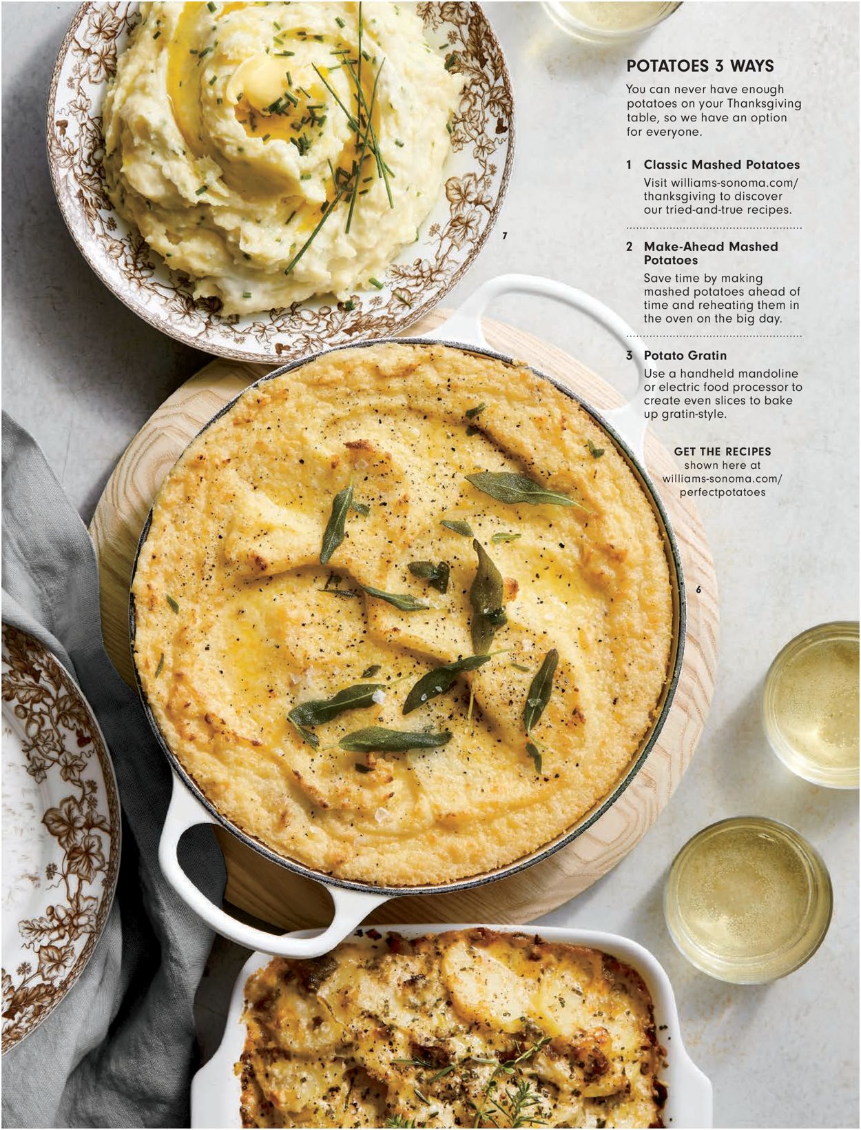 Catalogue Williams-Sonoma Thanksgiving 2020 from 11/02/2020