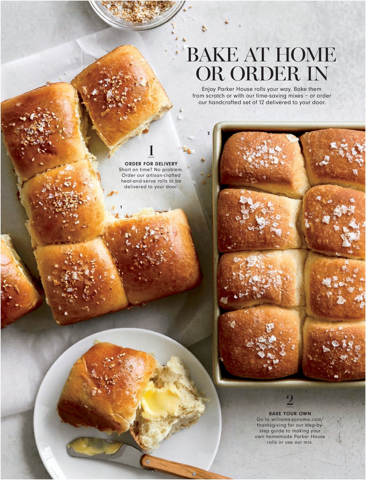 Catalogue Williams-Sonoma Thanksgiving 2020 from 11/02/2020