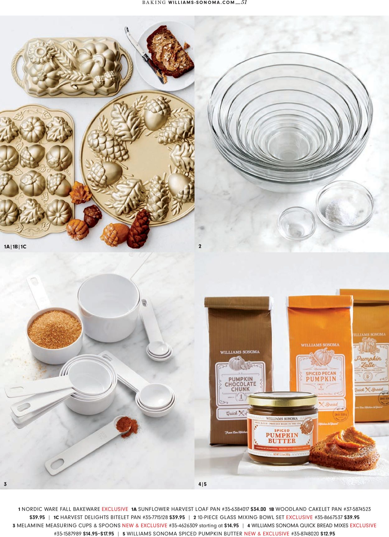 Catalogue Williams-Sonoma Thanksgiving 2020 from 11/02/2020