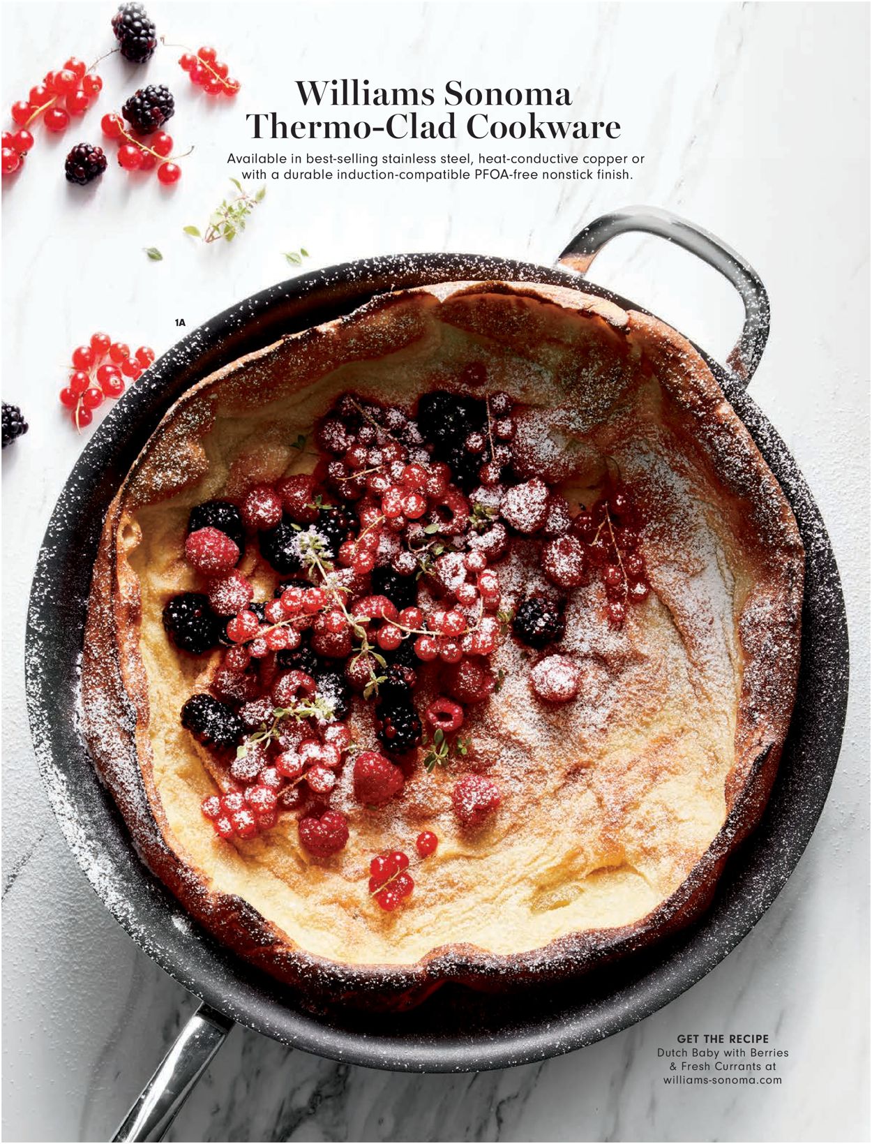 Catalogue Williams-Sonoma Thanksgiving 2020 from 11/02/2020