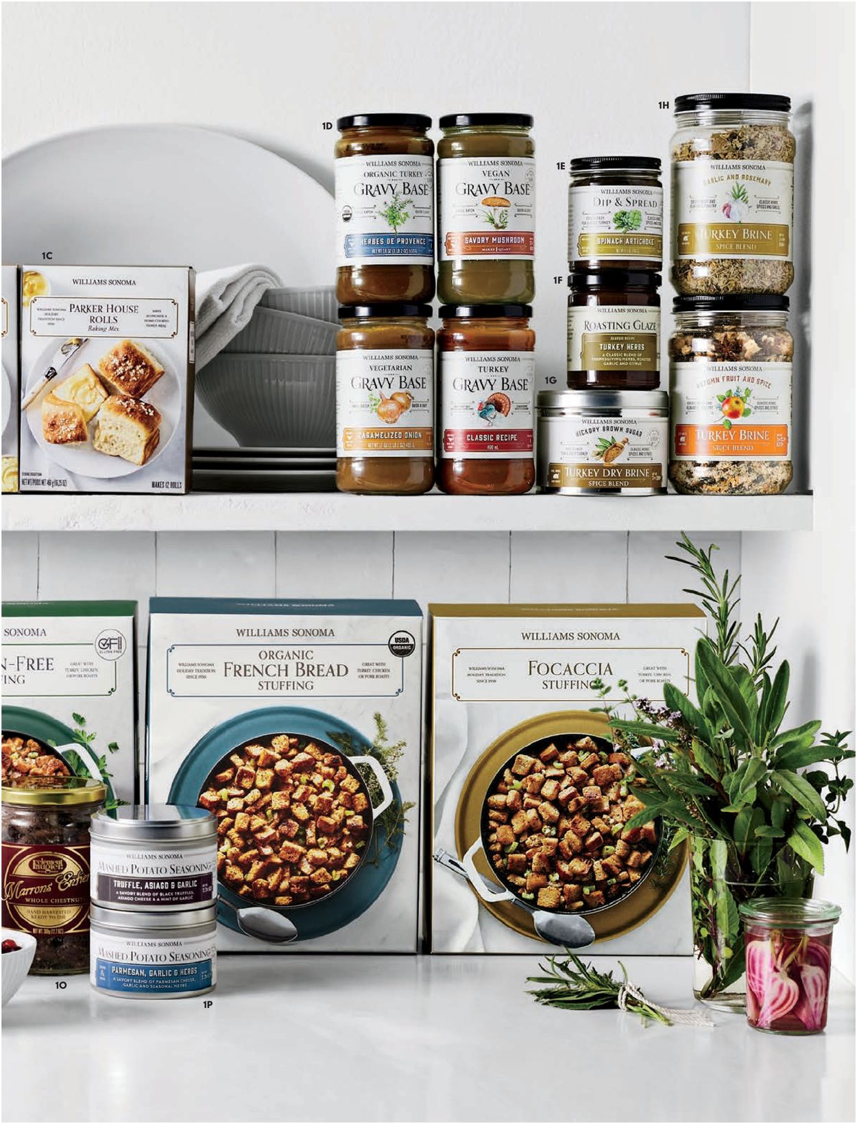 Catalogue Williams-Sonoma Thanksgiving 2021 from 10/01/2021