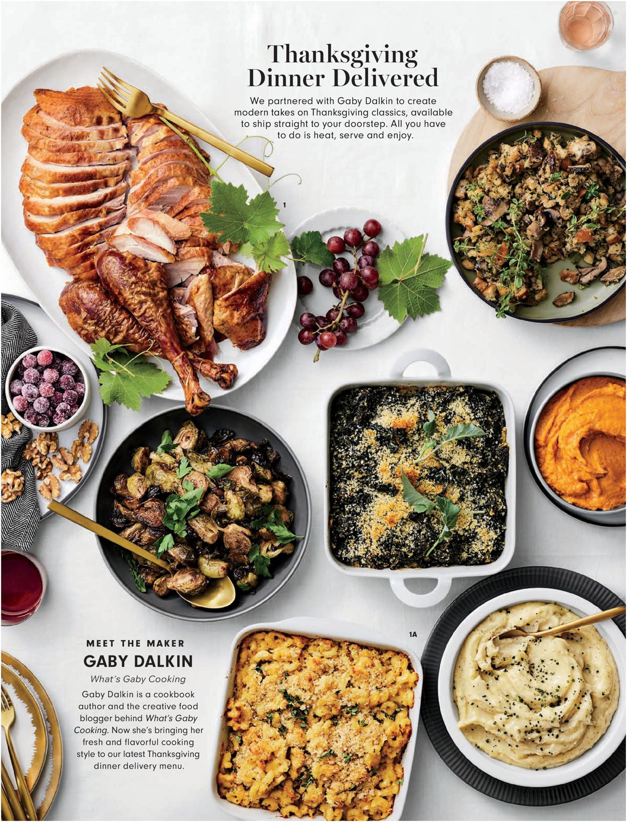 Catalogue Williams-Sonoma Thanksgiving 2021 from 10/01/2021