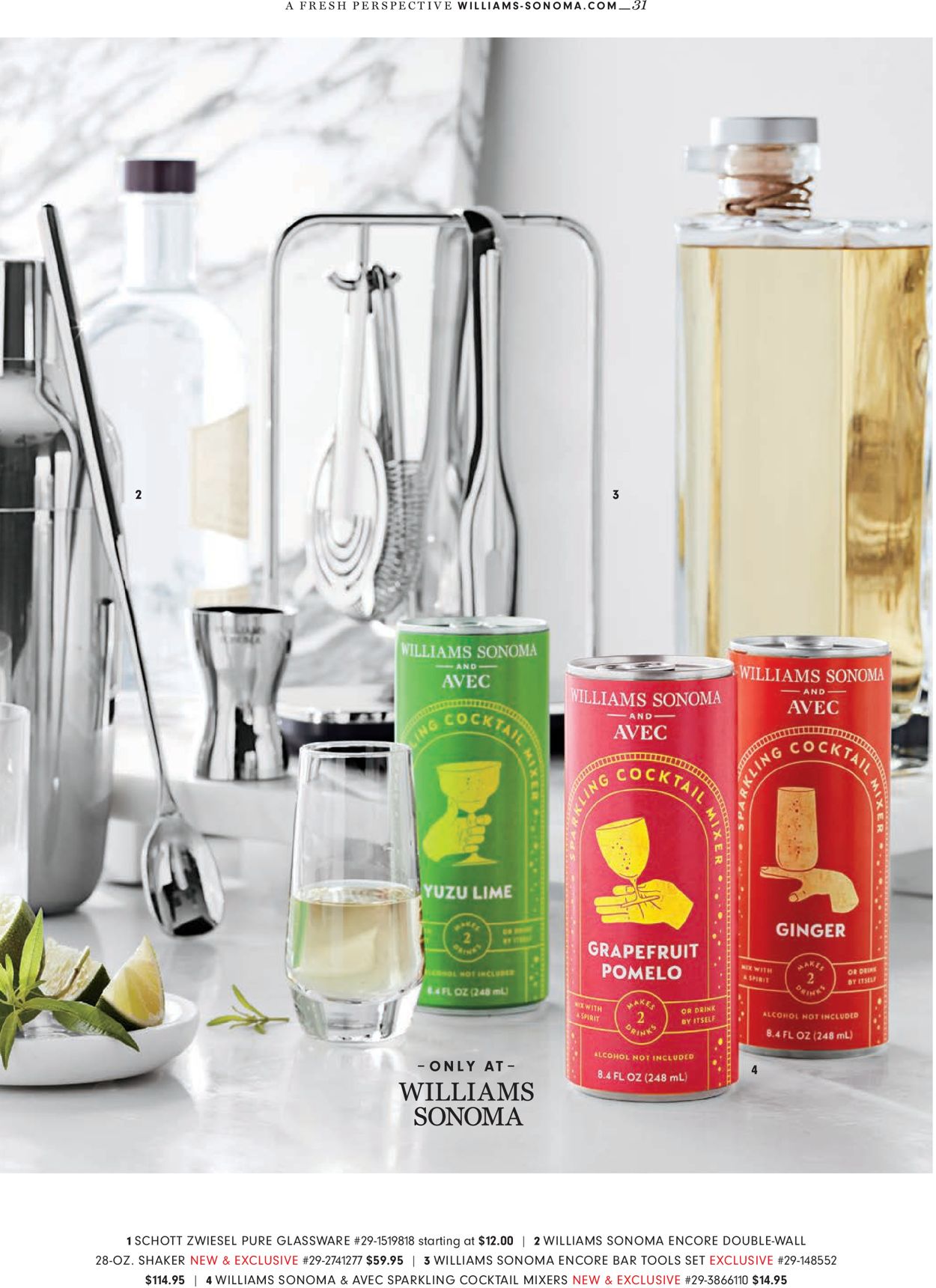 Catalogue Williams-Sonoma from 01/01/2022