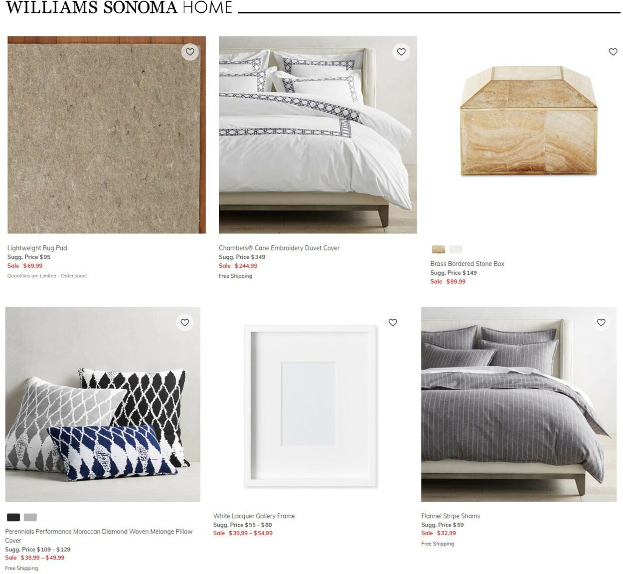 Catalogue Williams-Sonoma from 09/16/2022