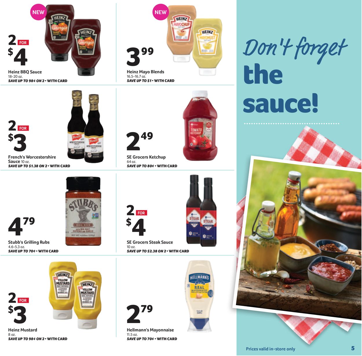 Catalogue Winn Dixie from 04/17/2019