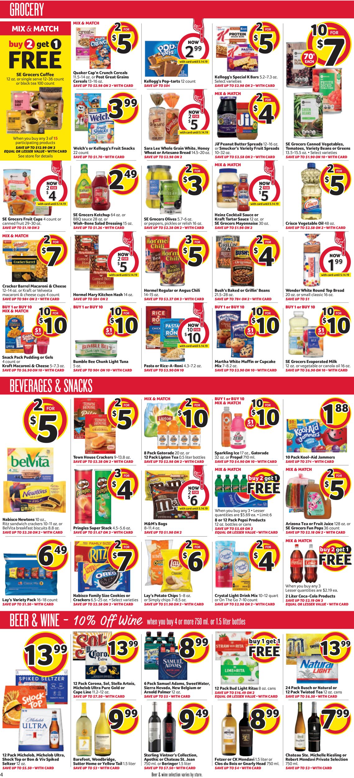 Catalogue Winn Dixie from 04/24/2019