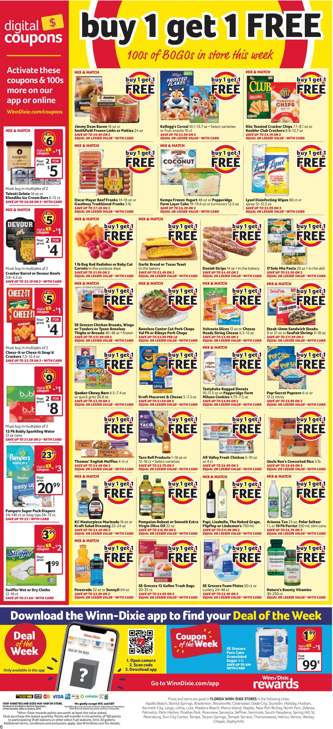 Winn Dixie Current Weekly Ad 07 17 07 23 2019 6 Frequent Ads Com