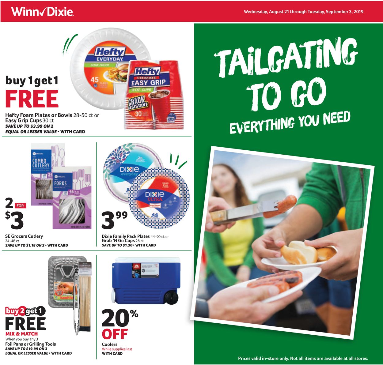 Catalogue Winn Dixie from 08/21/2019