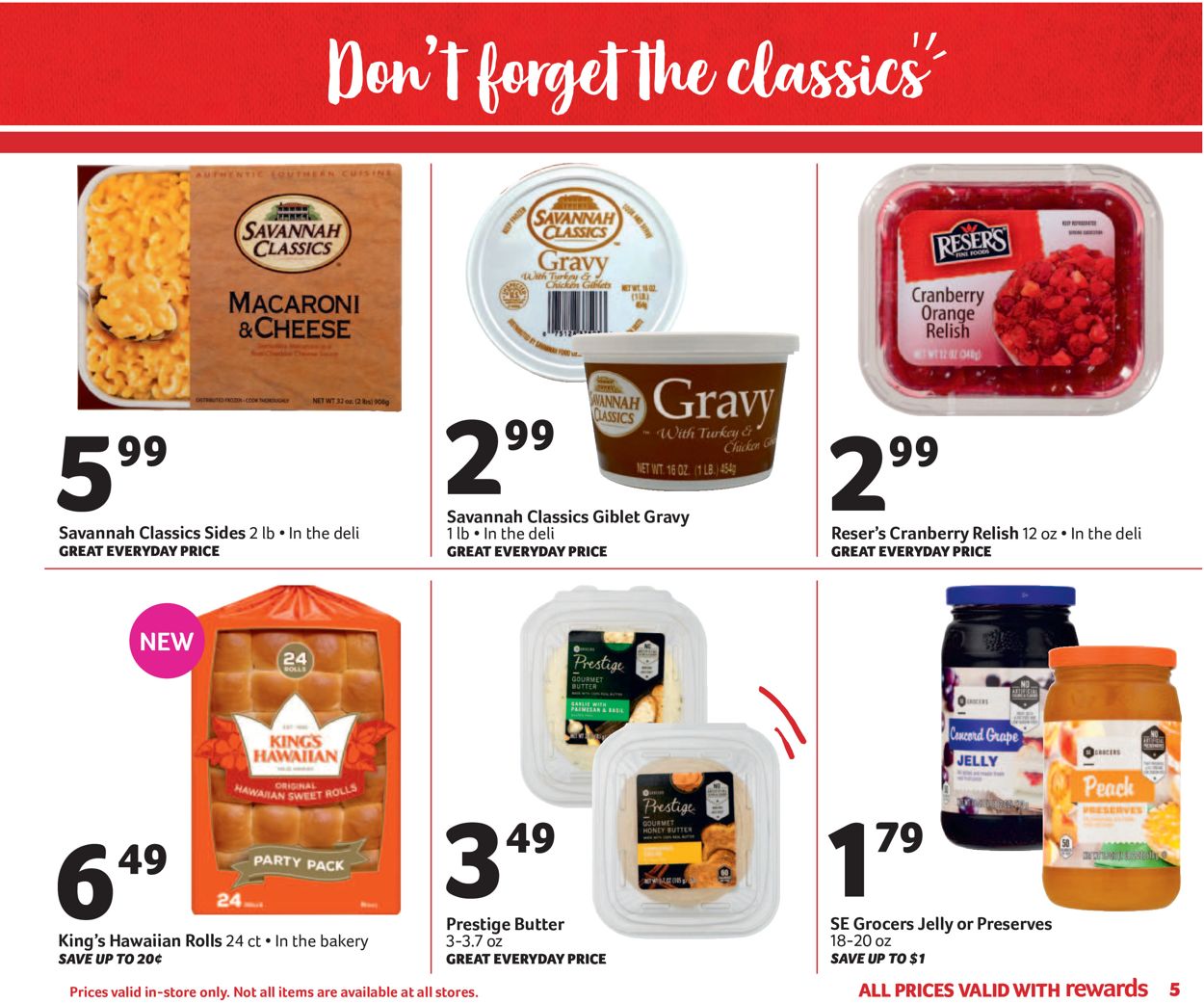 Catalogue Winn Dixie from 11/13/2019