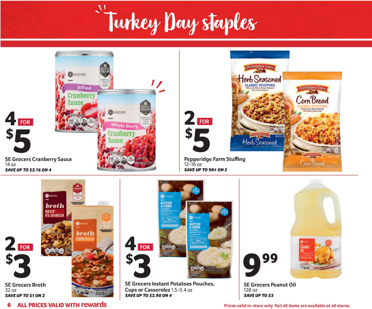 Catalogue Winn Dixie from 11/13/2019