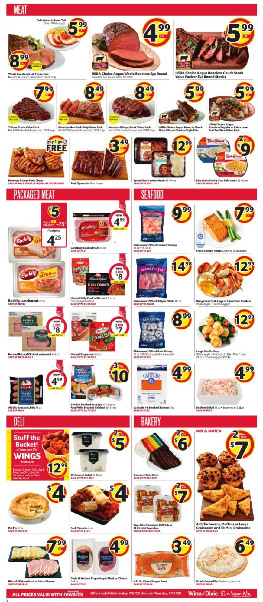 Catalogue Winn Dixie from 07/08/2020