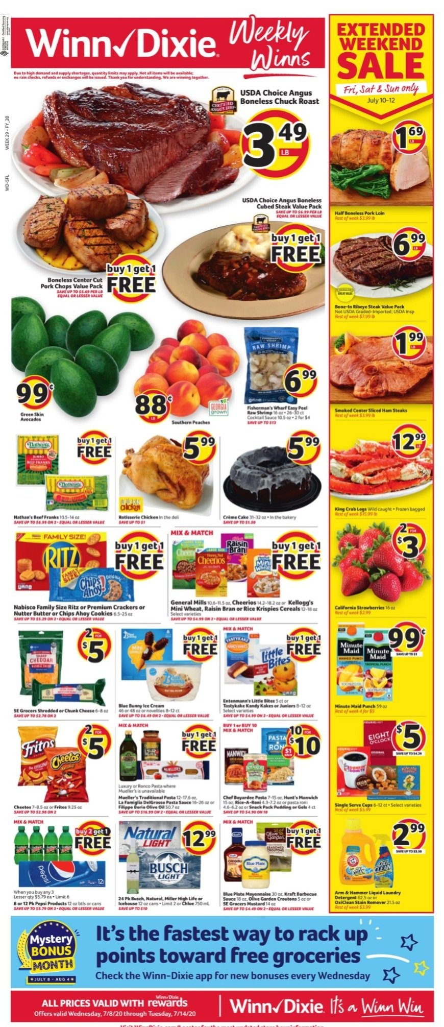 Catalogue Winn Dixie from 07/08/2020