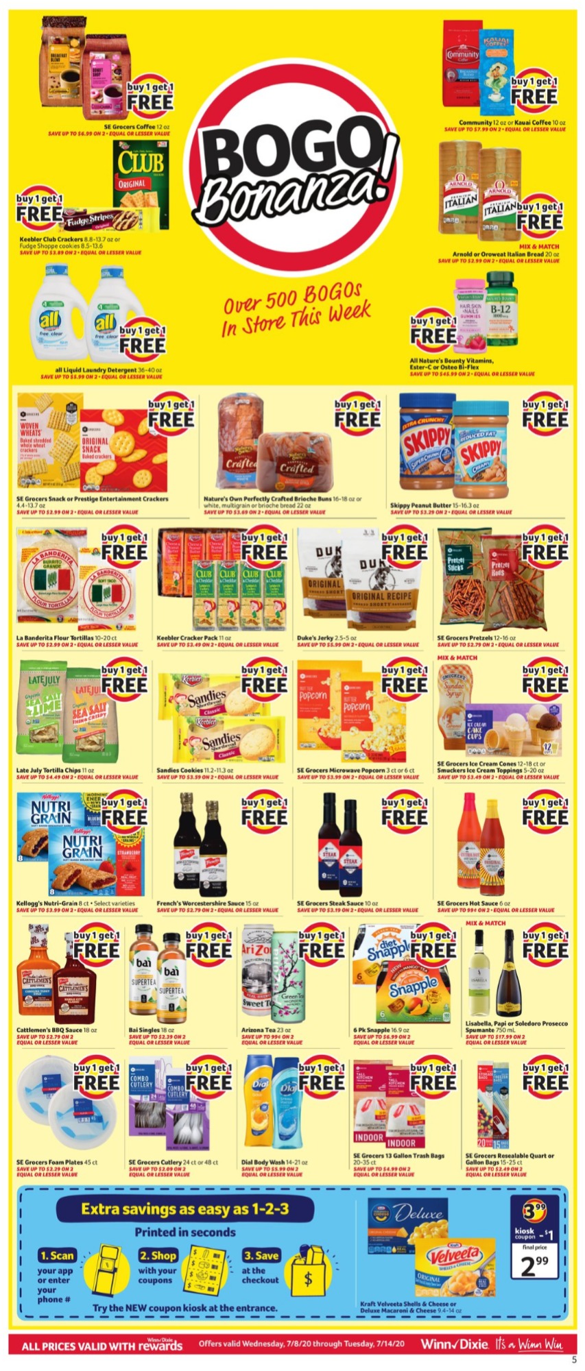 Catalogue Winn Dixie from 07/08/2020