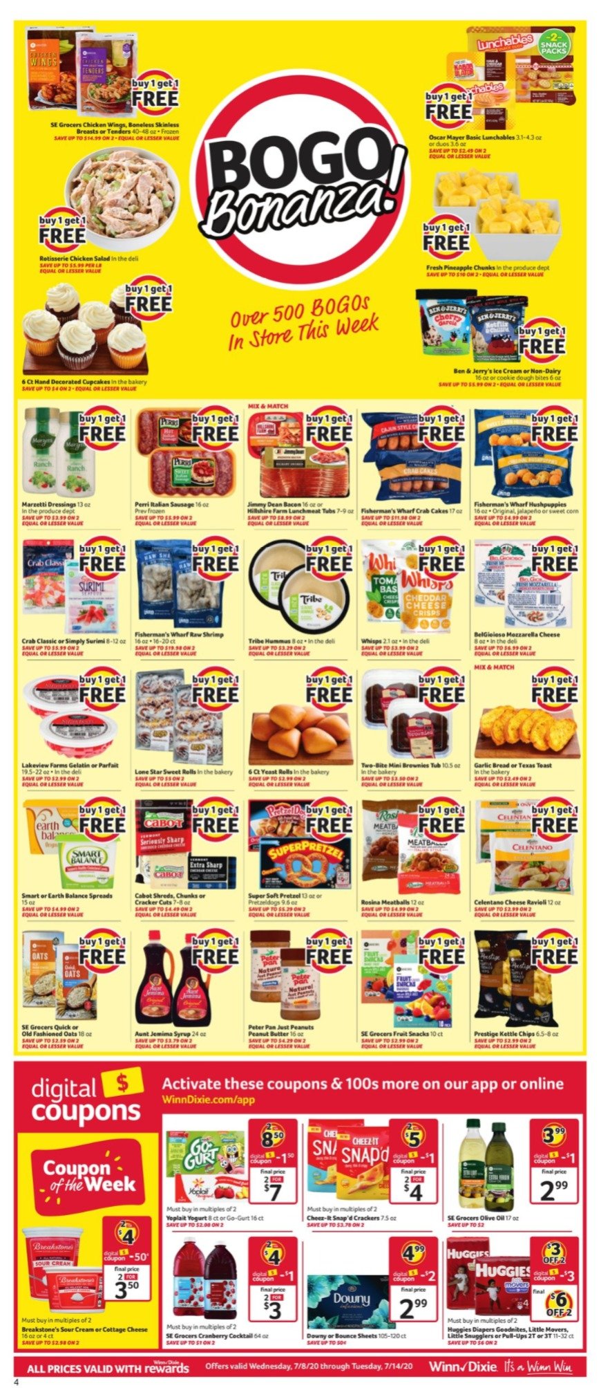 Catalogue Winn Dixie from 07/08/2020