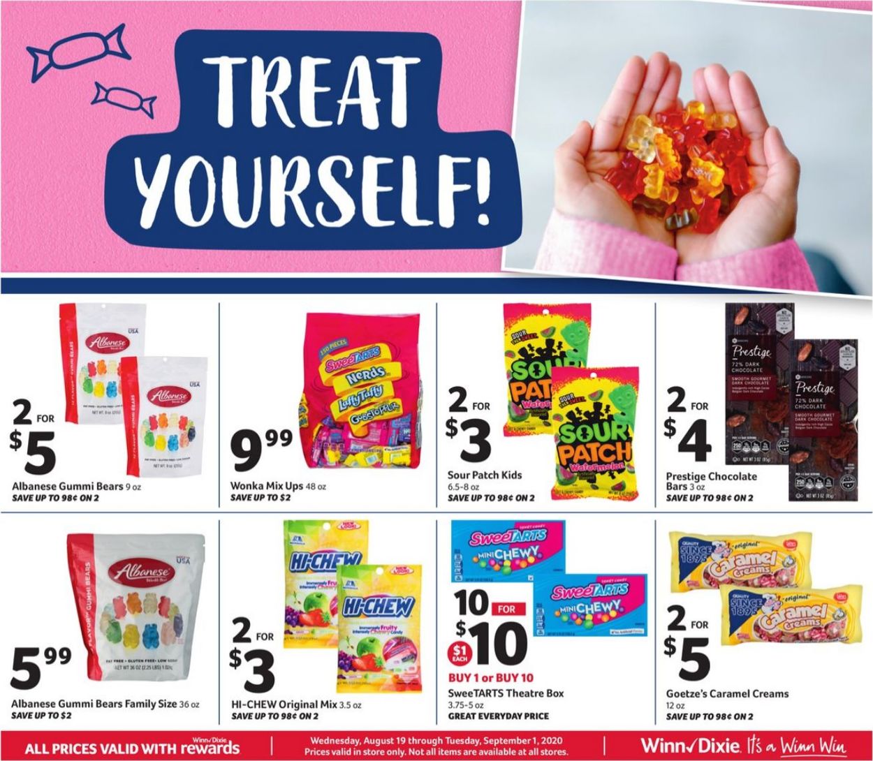 Catalogue Winn Dixie from 08/19/2020