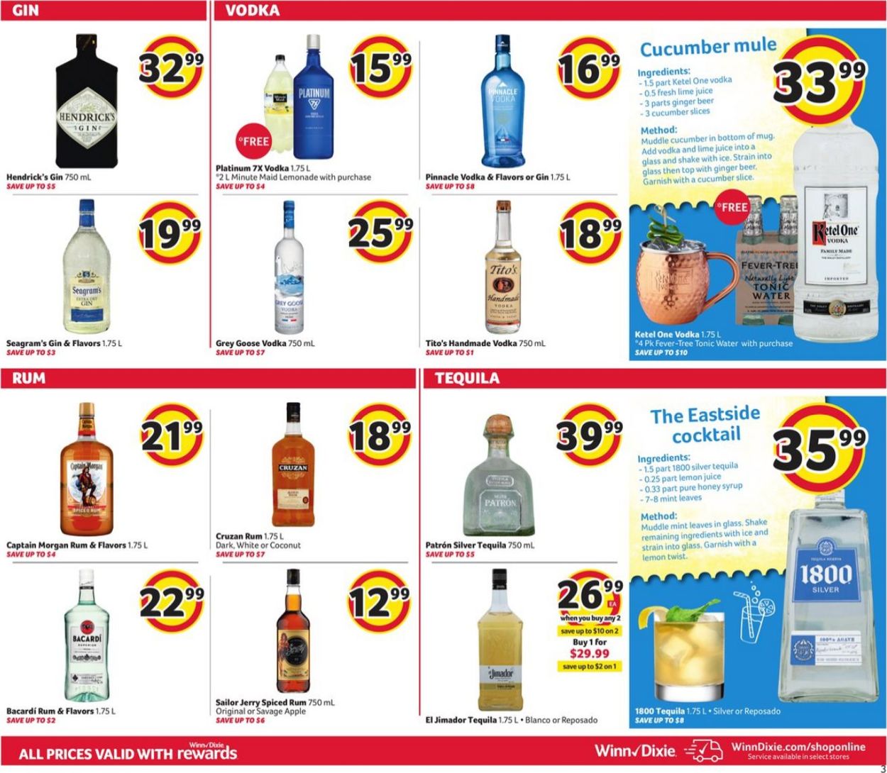 Catalogue Winn Dixie from 08/31/2020