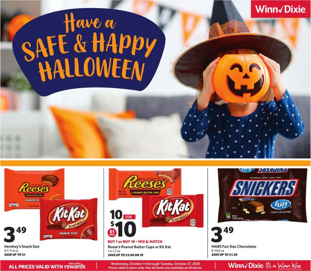 Winn Dixie Current weekly ad 10/14 - 10/27/2020 [8] - frequent-ads.com