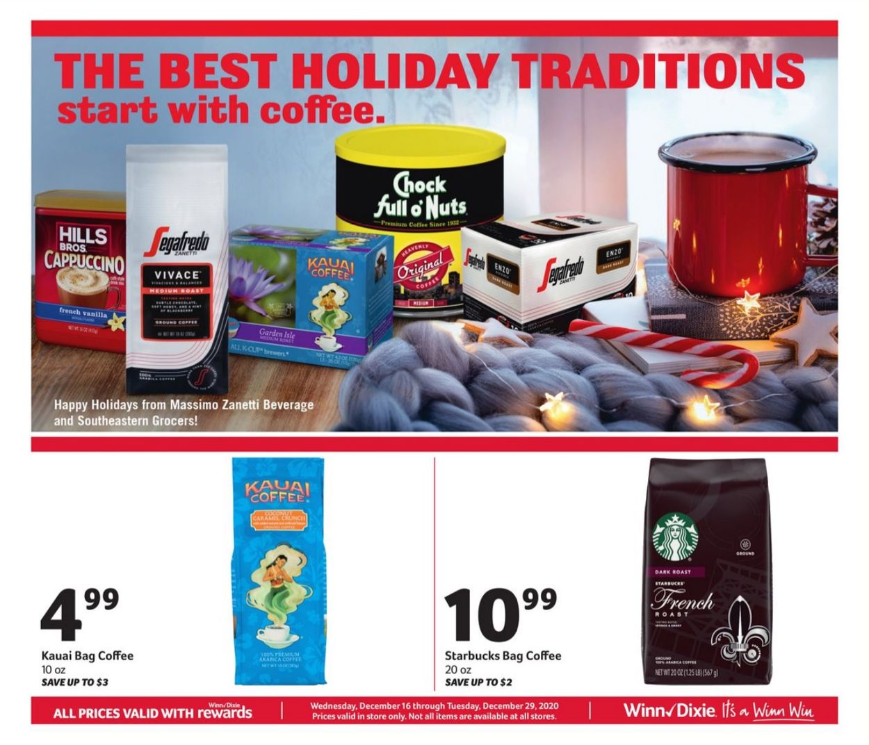 Catalogue Winn Dixie from 12/16/2020