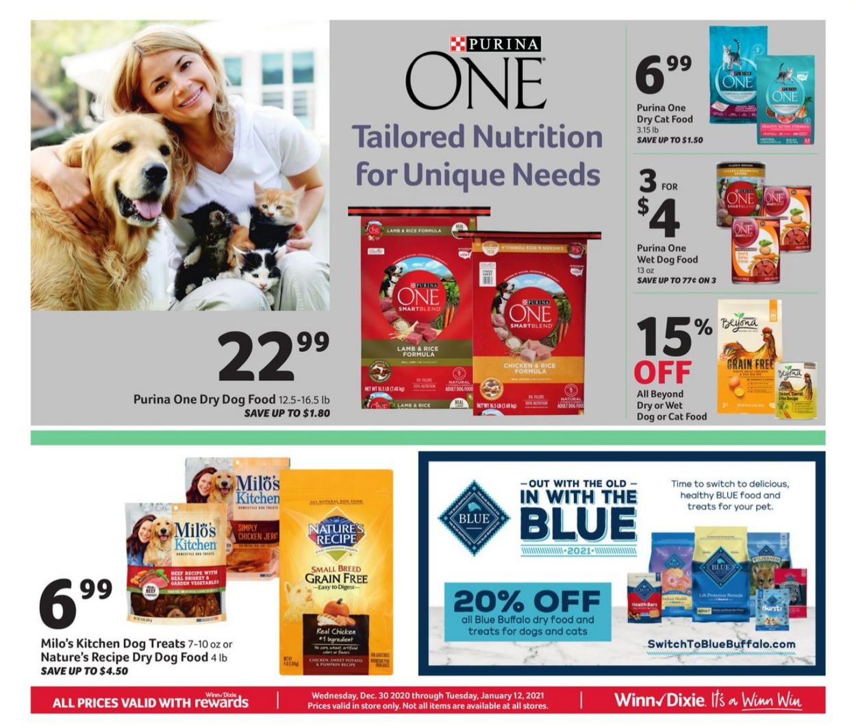 Catalogue Winn Dixie from 12/30/2020