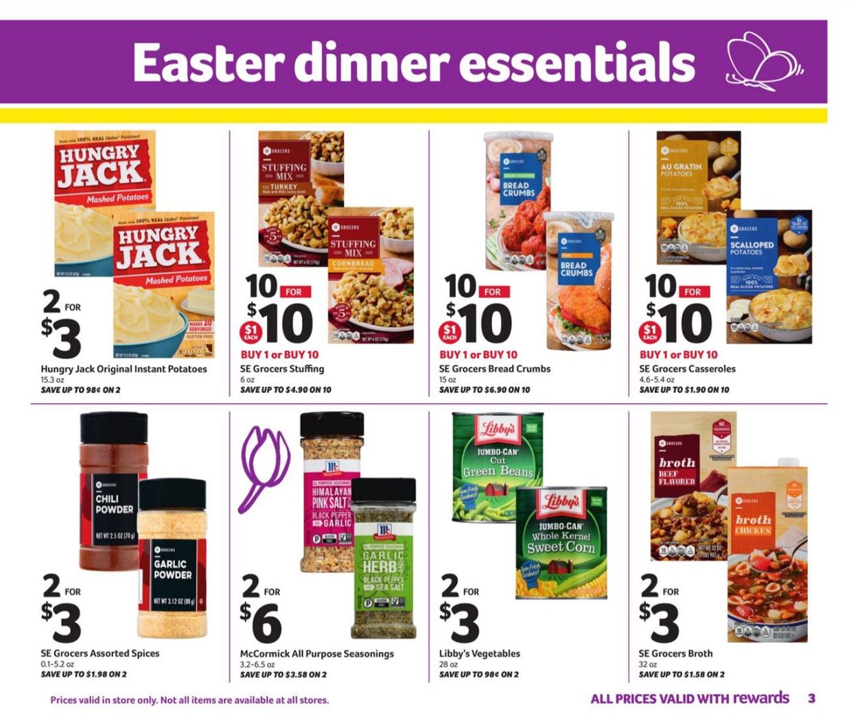 Winn Dixie Easter 2021 Ad Current weekly ad 03/17 03/30/2021 [3