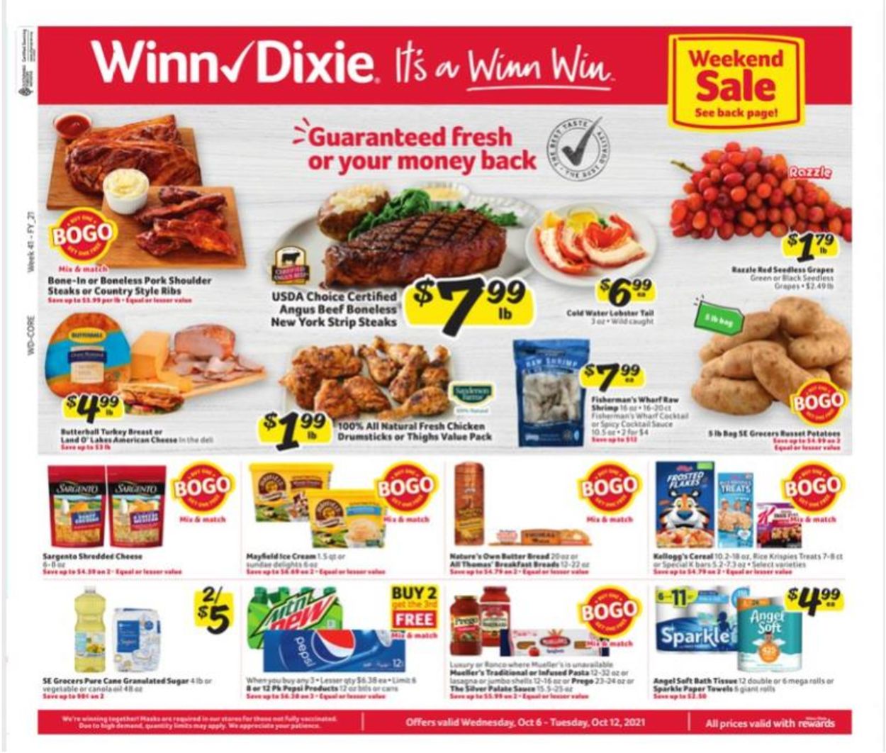 Catalogue Winn Dixie from 10/06/2021