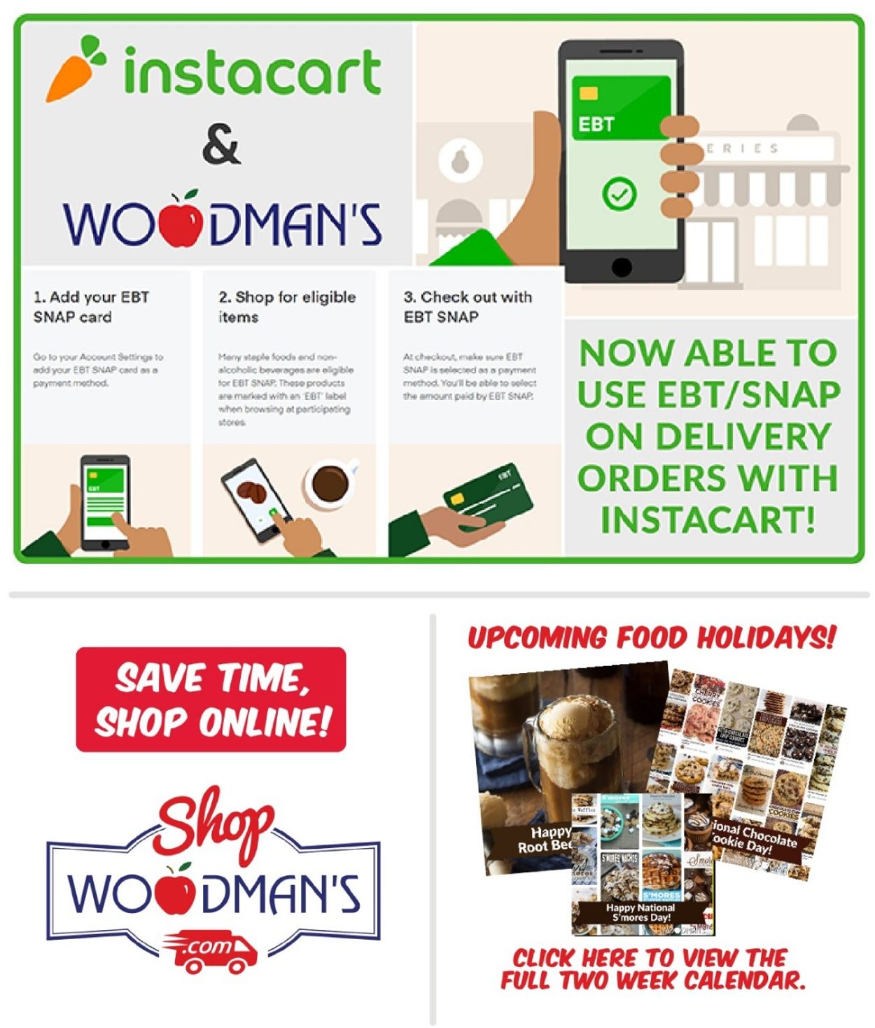 Catalogue Woodman's Market from 08/05/2021
