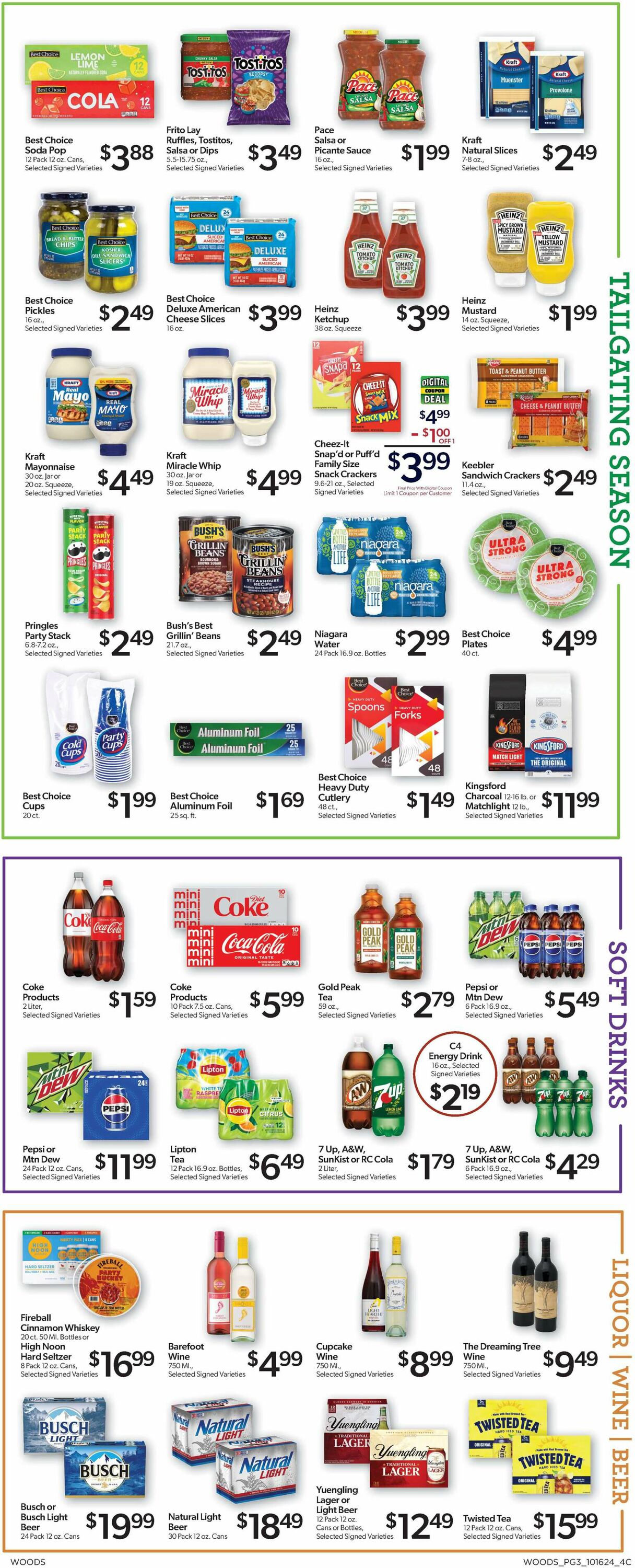 Catalogue Woods Supermarket from 10/16/2024