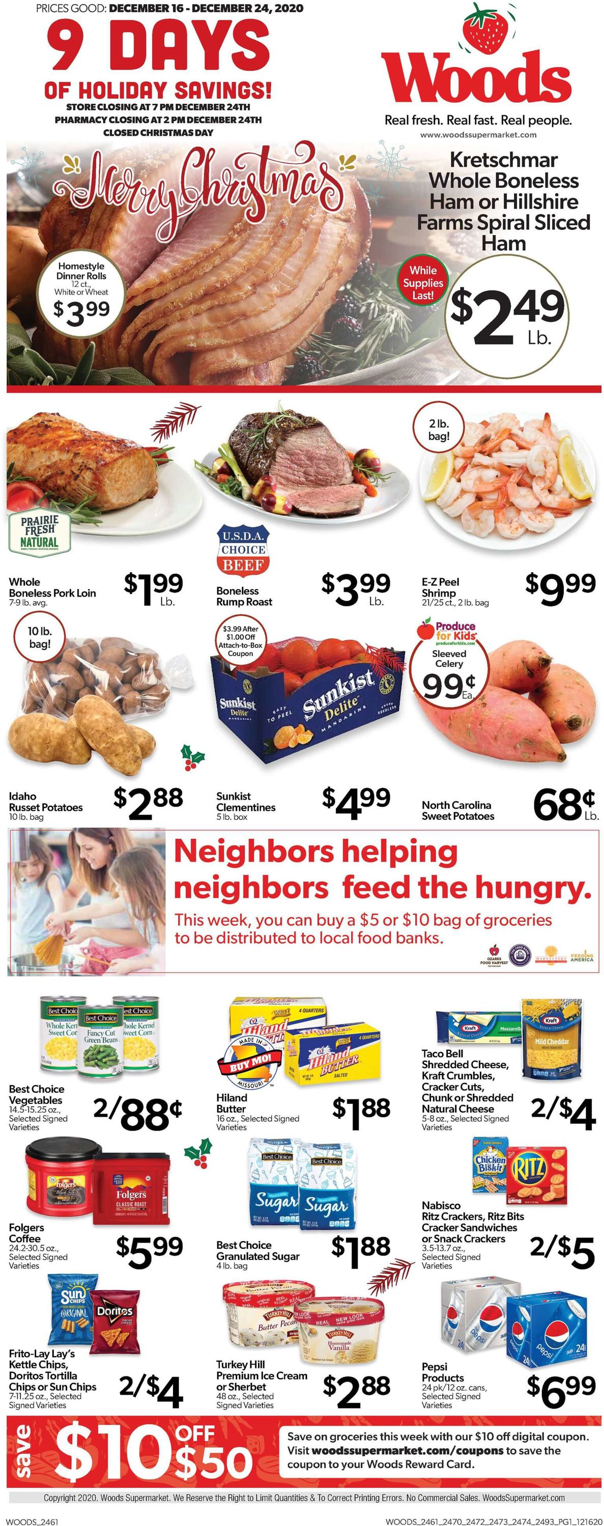 Catalogue Woods Supermarket from 12/16/2020