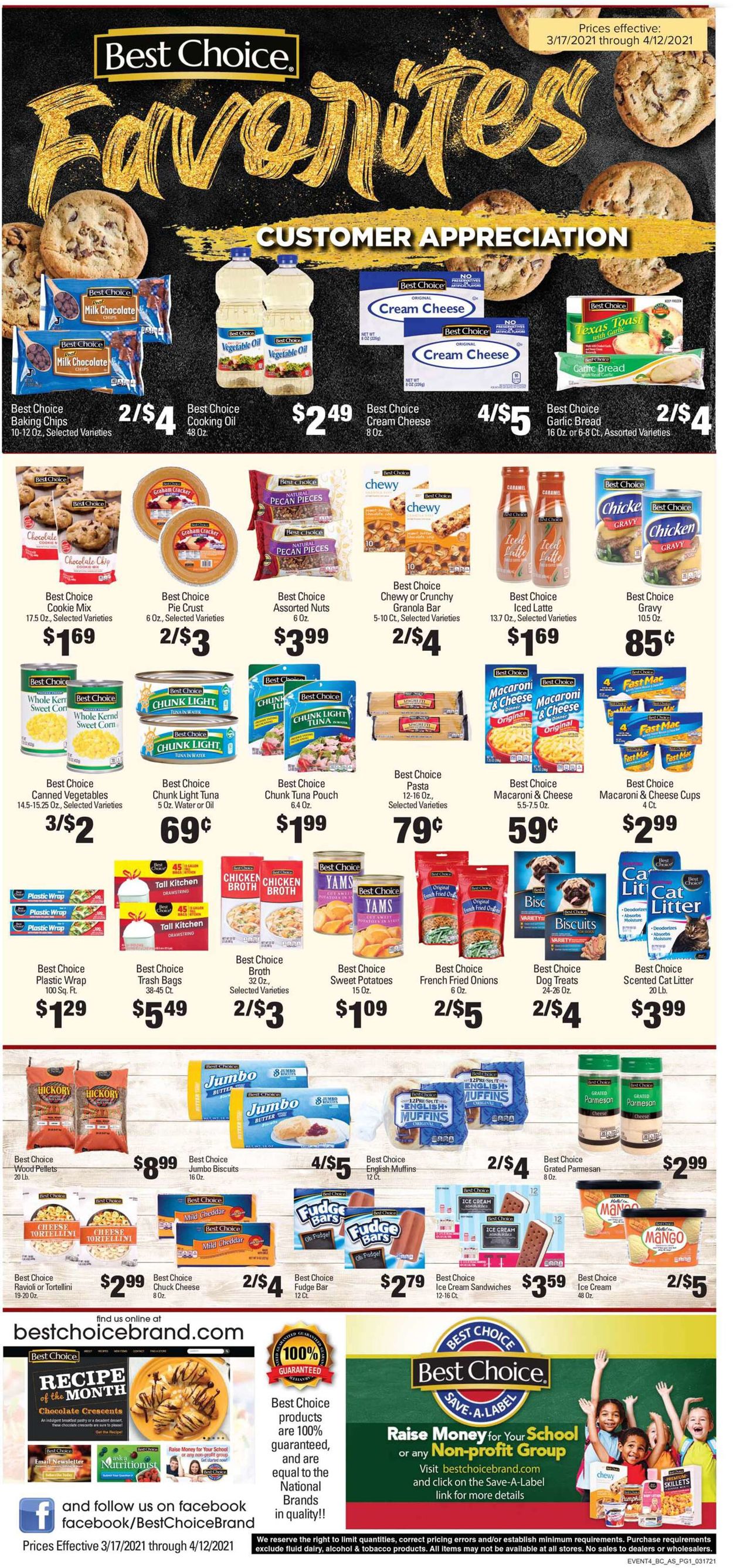 Catalogue Woods Supermarket from 03/17/2021