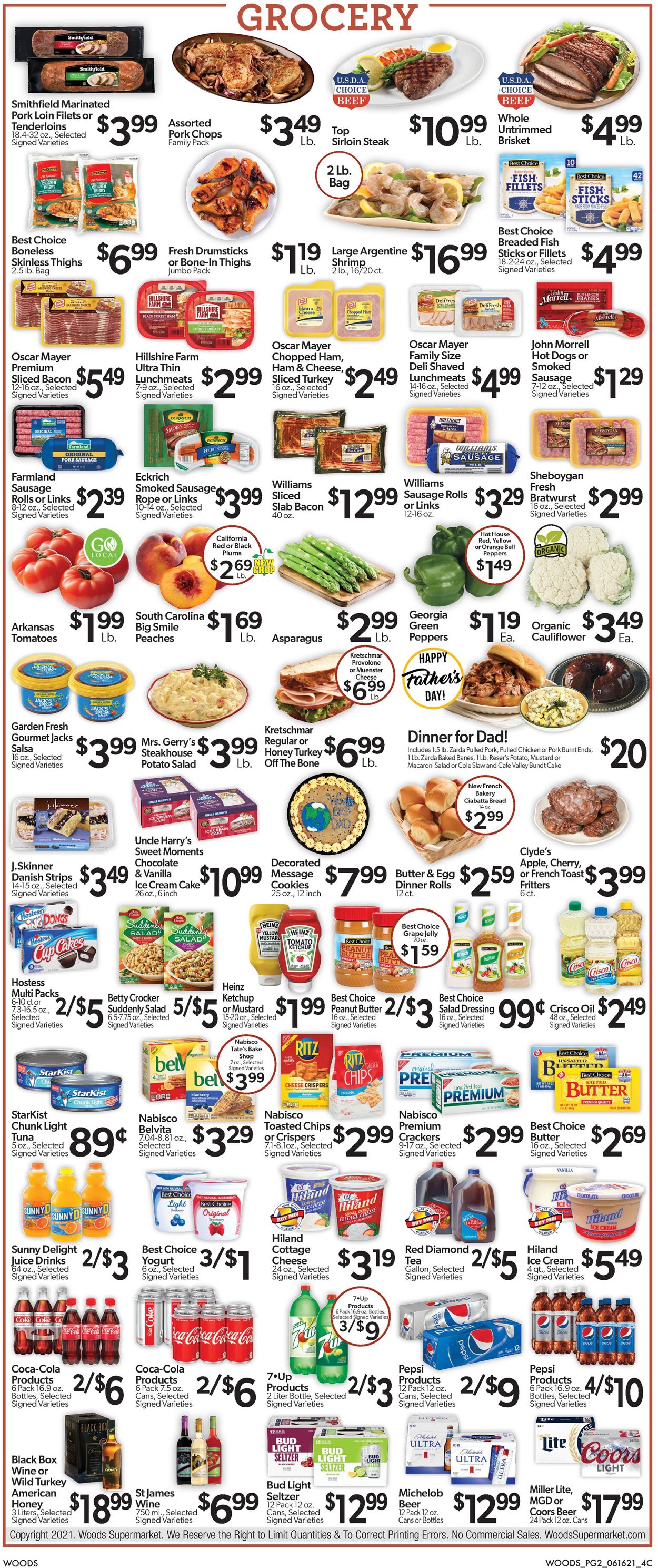 Catalogue Woods Supermarket from 06/16/2021