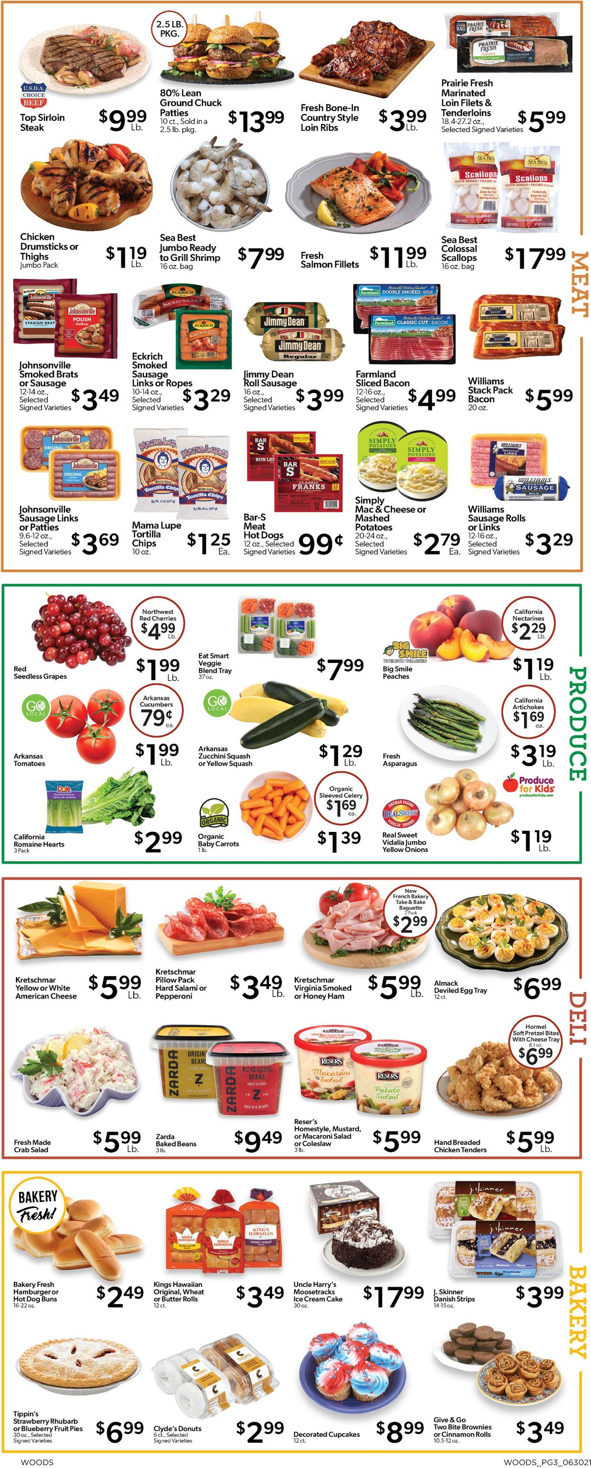 Catalogue Woods Supermarket from 06/30/2021