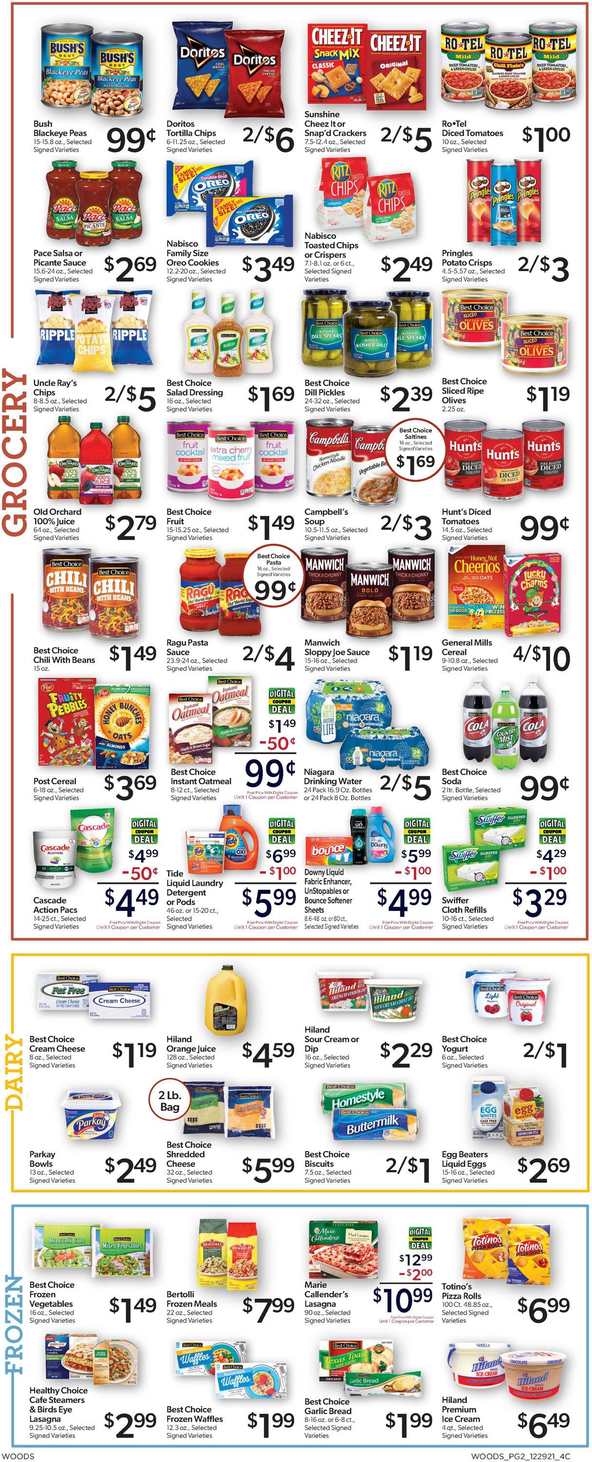 Catalogue Woods Supermarket from 12/29/2021