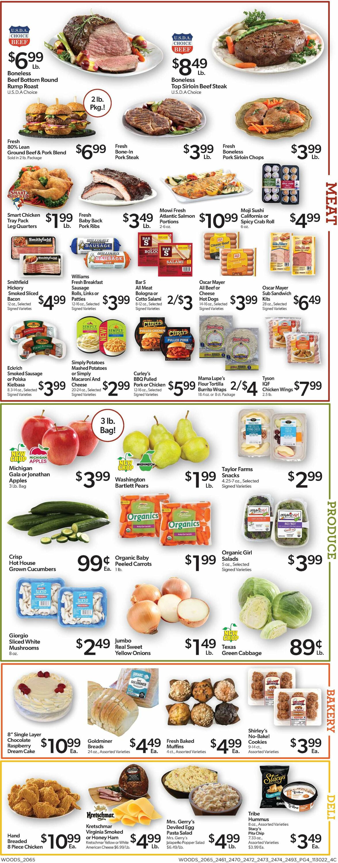 Catalogue Woods Supermarket from 11/30/2022