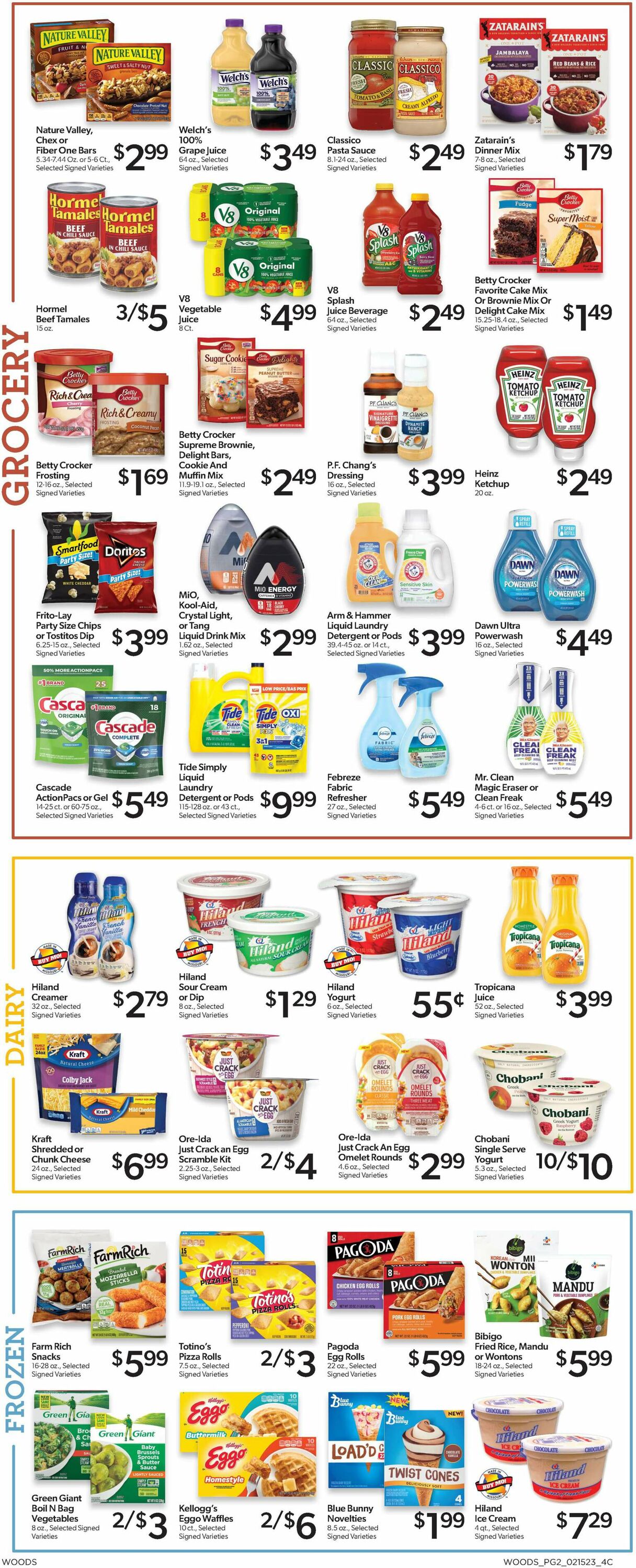 Catalogue Woods Supermarket from 02/15/2023