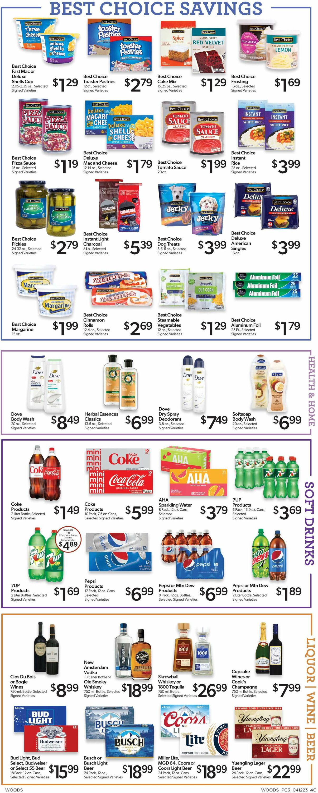 Catalogue Woods Supermarket from 04/12/2023